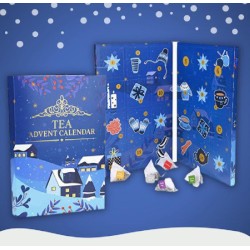 Calendario dell Avvento - "Tea Advent Calendar" Blu Notte