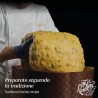 Panettone Flamigni artigianale classico con glassa di mandorle e nocciole 1kg incarto Oro