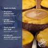 Panettone Flamigni artigianale classico con glassa di mandorle e nocciole 1kg incarto Oro