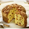 Panettone Flamigni artigianale classico con glassa di mandorle e nocciole 1kg incarto Oro