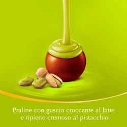 Lindt Lindor Praline di Cioccolato al Latte con Ripieno Pistacchio