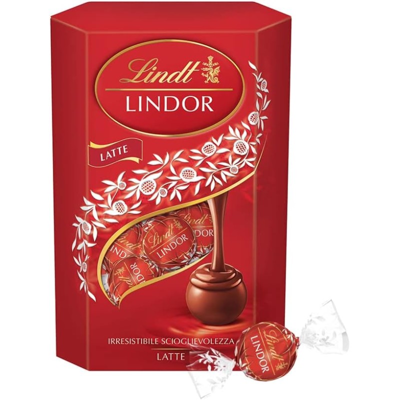 Lindt Lindor Praline di Cioccolato al Latte Lindt Lindor Praline di Cioccolato al Latte