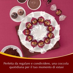 Lindt Lindor Doppio Cioccolato Praline di Cioccolato al Latte con Ripieno Fondente