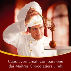 Lindt Lindor Doppio Cioccolato Praline di Cioccolato al Latte con Ripieno Fondente