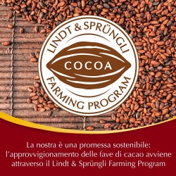 Lindt Lindor Doppio Cioccolato Praline di Cioccolato al Latte con Ripieno Fondente