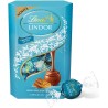 Lindt Lindor Praline di Cioccolato al Latte con Ripieno al Caramello Salato, 16 Cioccolatini