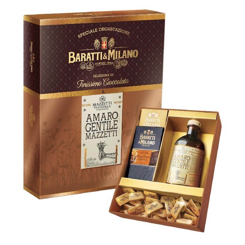 Baratti & Milano - Confezione Amaro Gentile Mazzetti 300 g Baratti & Milano - Confezione Amaro Gentile Mazzetti 300 g