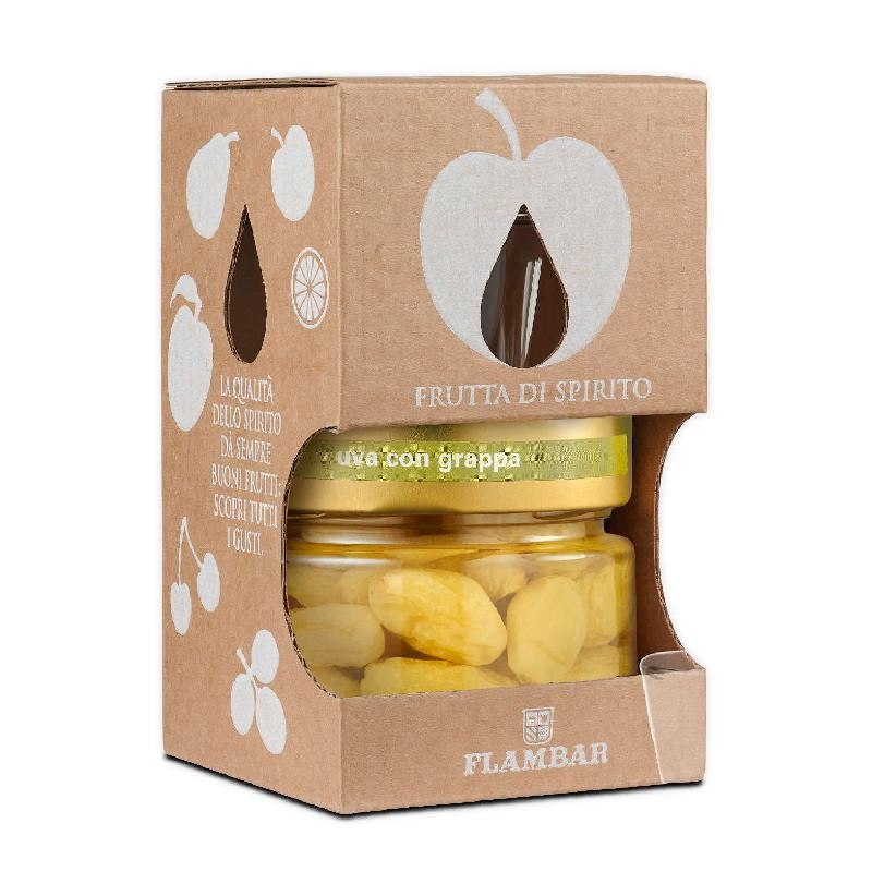 Mazzetti - Assaggio – Uva con Grappa 140 gr, 16° Mazzetti - Assaggio – Uva con Grappa 140 gr, 16°