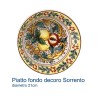 Vassoio Regalo con Piatto Fondo di Ceramica Artigianale + 1 kg. Pasta