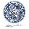 Vassoio Regalo con Insalatiera Grande di Ceramica Artigianale + 1 kg. Pasta