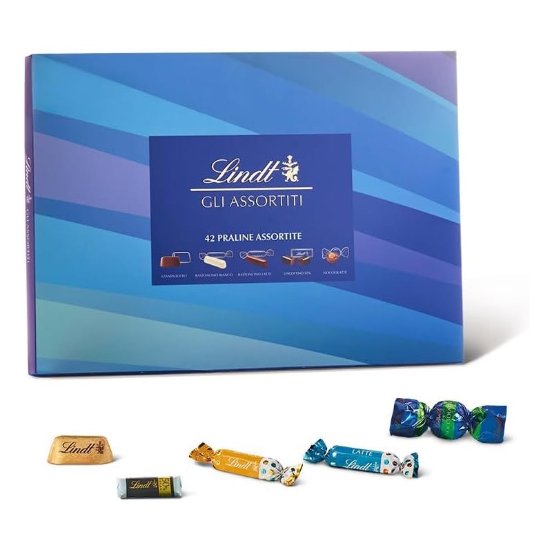 Lindt Scatola Praline Gli Assortiti 42 Praline | Cioccolatini | MistriStrenne Lindt Scatola Praline Gli Assortiti 42 Praline | Cioccolatini | MistriStrenne