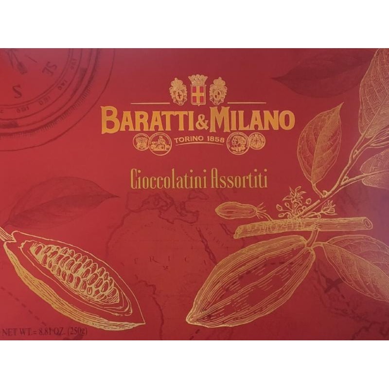 Cioccolatini assortiti – Baratti & Milano – 250 gr Cioccolatini assortiti – Baratti & Milano – 250 gr