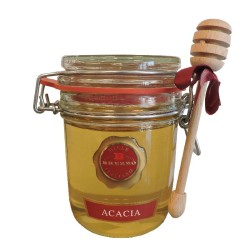 Miele Italiano di Acacia Brezzo in Vaso con Chiusura Ermetica 400 gr