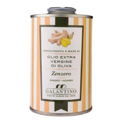 Olio Extra Vergine di Oliva allo Zenzero Galantino (Lattina 250 ml) | Olio | MistriStrenne
