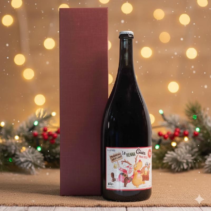 Birra Dulac "La Renna Ciuca" 1,5 Lt Magnum Belgian Strong Ale 9,0% in elegante astuccio regalo | Birre | MistriStrenne Birra Dulac "La Renna Ciuca" 1,5 Lt Magnum Belgian Strong Ale 9,0% in elegante astuccio regalo | Birre | MistriStrenne