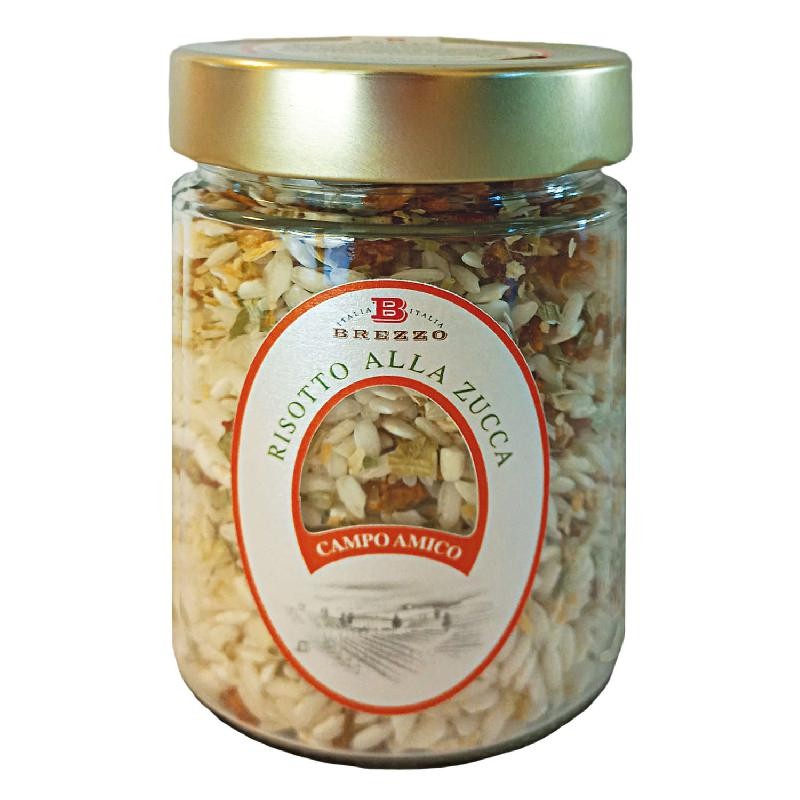 Risotto alla Zucca Brezzo – Campo Amico - in vaso 240 gr Risotto alla Zucca Brezzo – Campo Amico - in vaso 240 gr