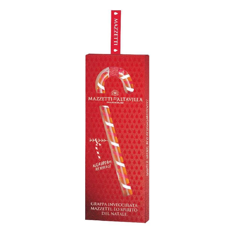 Bastoncino Spiritoso di Natale Mazzetti - Grappa Invecchiata 40% 4 cl Bastoncino Spiritoso di Natale Mazzetti - Grappa Invecchiata 40% 4 cl