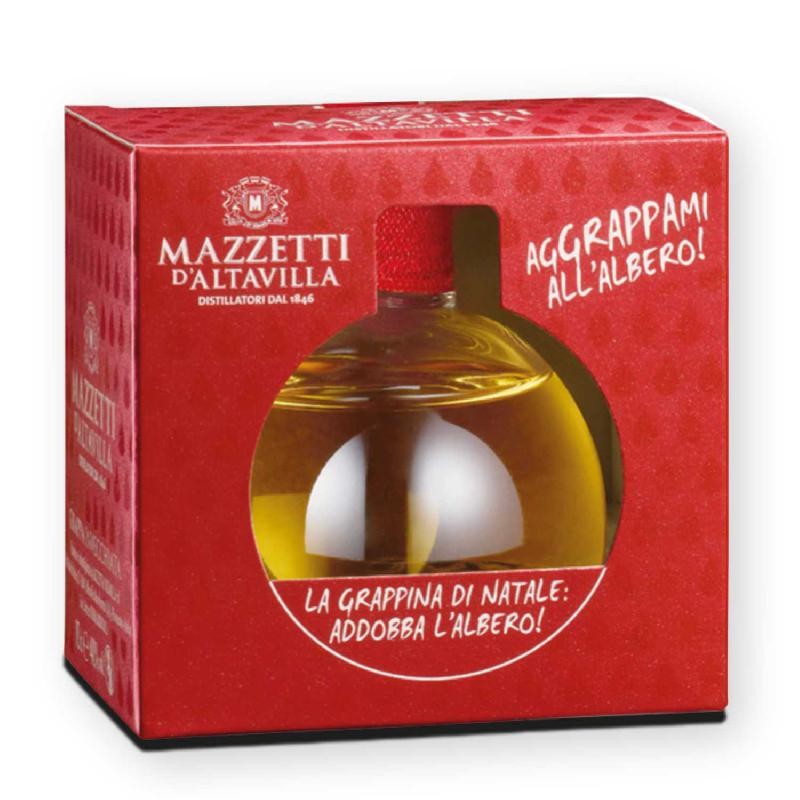 Mazzetti - Pallina Alcolica "Merry Grappa" 40% | Liquori | MistriStrenne Mazzetti - Pallina Alcolica "Merry Grappa" 40% | Liquori | MistriStrenne