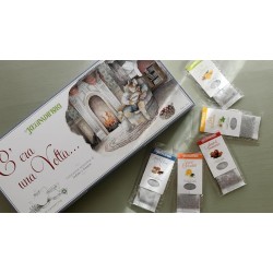 Regina di Fiori - Confezione Regalo Decorata con Infusi e Tisane. 5 Gusti Assortiti, 25 Filtri