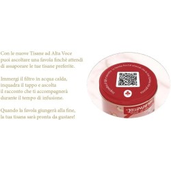 Regina di Fiori - Bella Addormentata. Tisane ad Alta Voce. Lattina con 12 Filtri da 3 gr