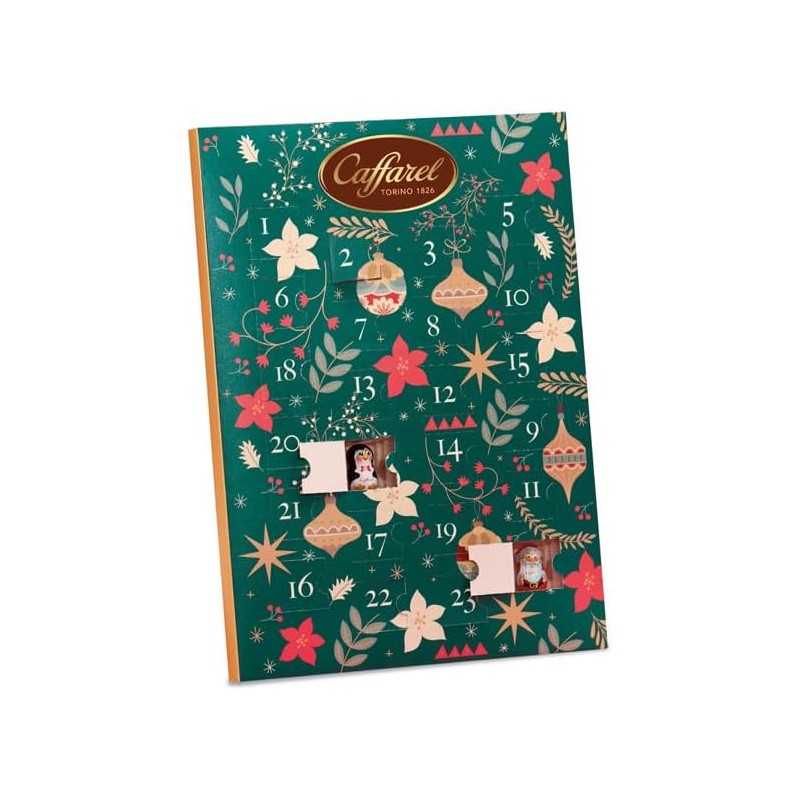 Caffarel Calendario Avvento Cioccolatini Assortiti 195 gr Caffarel Calendario Avvento Cioccolatini Assortiti 195 gr