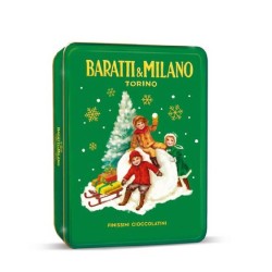Baratti & Milano - Confezione Regalo Latta Natalizia da 300 gr