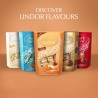 Lindt Lindor Golden Caramel e Nocciola, Praline di Cioccolato Bianco al Caramello e Nocciole, Confezione da 200g | Cioccolatini