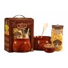 Kit Pasta e Fagioli in Ceramica 500 gr, colori assortiti | Confezione Natalizia 2026