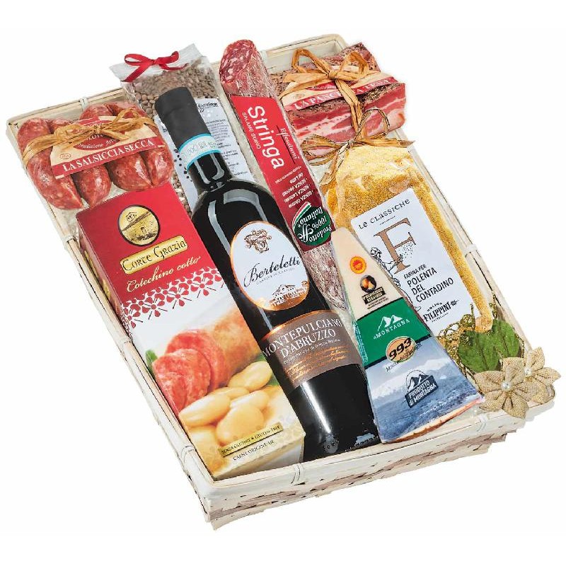 Cassetta Salumi | Cesto Natalizio 2026