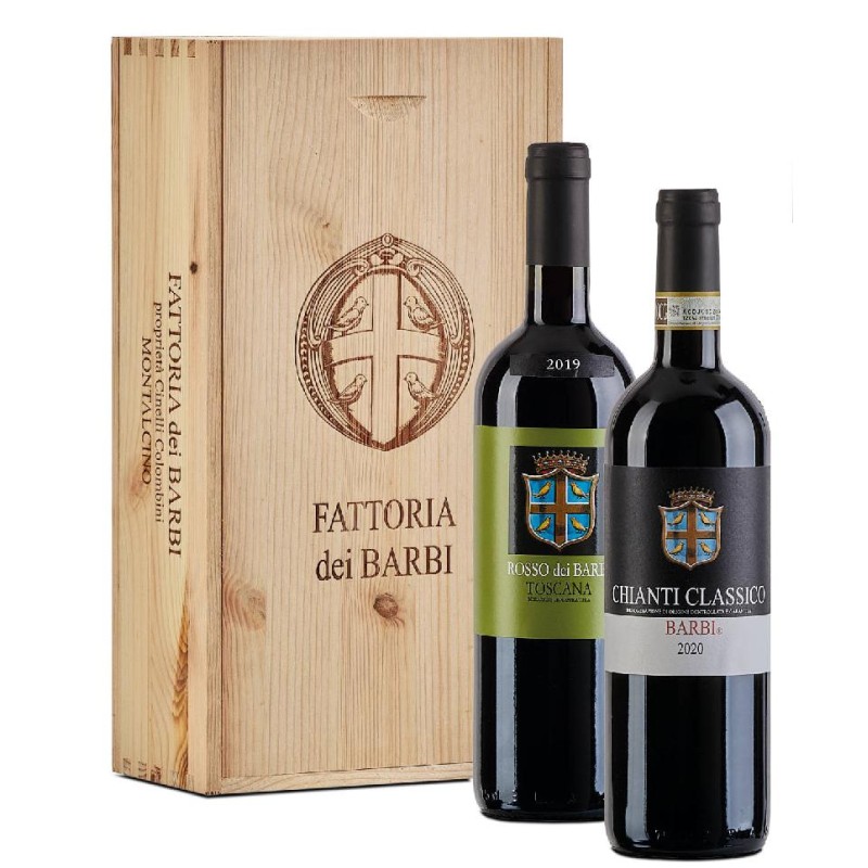 Cassetta Legno Fattoria Barbi | Enoteca