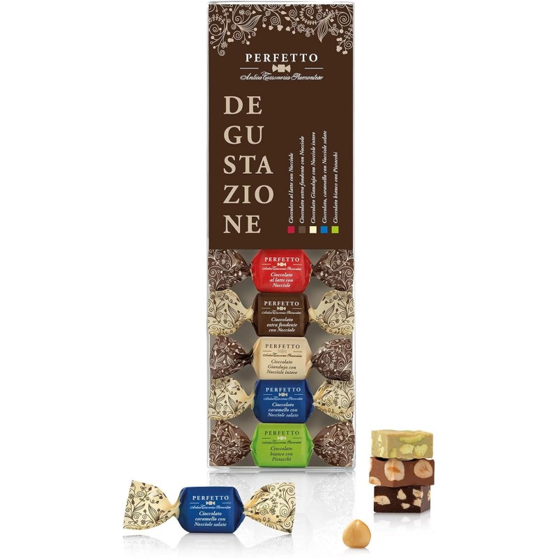 Confezione Perfetto Degustazione mista Tartufi 90 gr | Cioccolatini | MistriStrenne